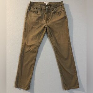 Lucky Brand Brown Casual Men’s Jeans, 121 Slim Straight, Size 32x30